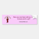 Light Graduate in Red Bumper Stickers