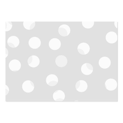 Light gray and white dotty pattern. business cards