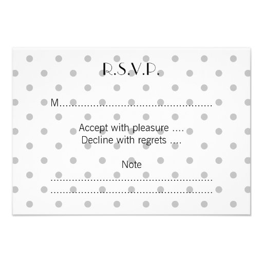 Light Gray and White Polka Dot Pattern. Announcements