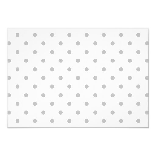 Light Gray and White Polka Dot Pattern. Announcements