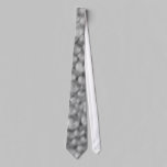 Light Gray Bubbles Tie