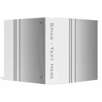 Light Gray. Elegant Design. 3 Ring Binders
