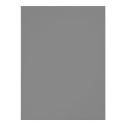 Light Gray Keep Calm and Carry On Custom Invitations