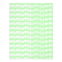 Light green and white squiggle pattern. announcement