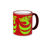 Light Green Dragon Mug