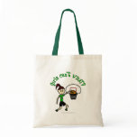 Light Green Girls Basketball Canvas Bags