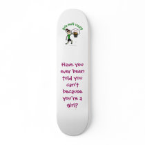 Light Green Girls Basketball skateboards
