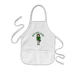 Light Green Girls Football Aprons