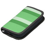 Light Green Horizontal Stripes Folio Planners