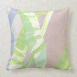 Light Green Leaves. Pillows