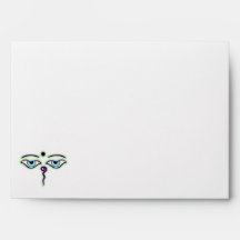 Light Green Purple Buddha Eyes.png Envelope