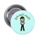 Light Green Sheriff Girl Pins