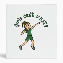 Light Green Shot Put Binder