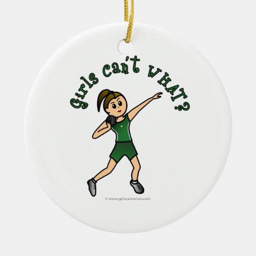 light green shot put christmas ornaments zazzle personalized baby 1st christmas ornament