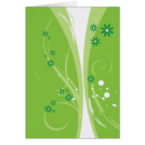 Light Green Whimsy cards