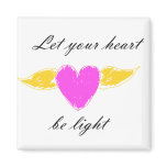 Light heart magnet Light heart magnet