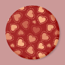 Light Hearts magnets