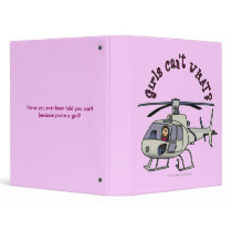 Light Helicopter Girl binders