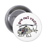 Light Helicopter Girl Buttons