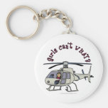 Light Helicopter Girl Keychains