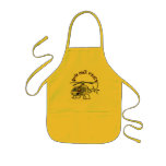 Light Helicopter Pilot Girl Apron