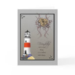 Light House Designed Greeting Card
