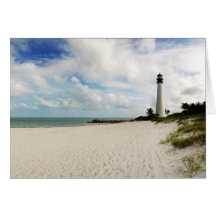 Light house in Miami - Card