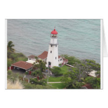 Light House on O'ahu Card