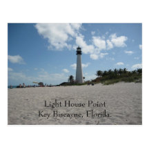 Light House Point Key Biscayne Postcards