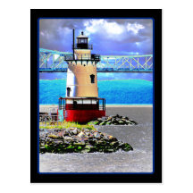 Light house, Westchester, NY Post Card