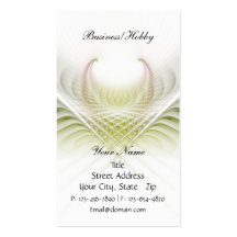 Light in Weave Card Business Cards