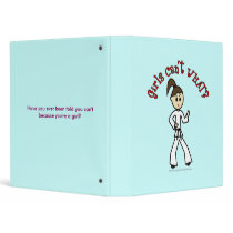 Light Karate Girl binders