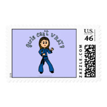 Light Kung Fu Girl postage