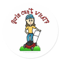 Light Lawn Care Girl