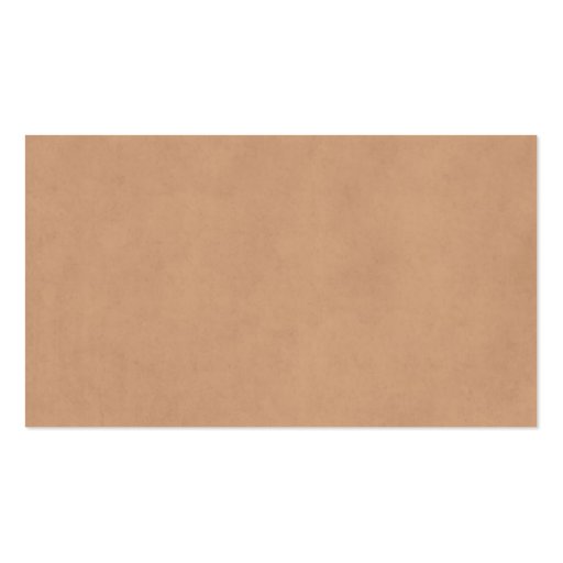 Light Leather Brown Vintage Parchment Paper Business Card