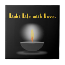 Light Life with Love Trivet Tile