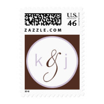 Light Lilac Monogram Stamps