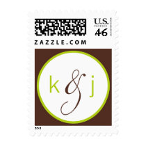 Light Lilac Monogram Stamps