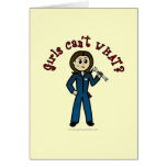 Light Mechanic Girl Cards