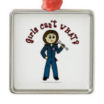 Light Mechanic Girl Christmas Tree Ornaments