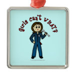Light Mechanic Girl Christmas Tree Ornaments