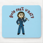 Light Mechanic Girl Mouse Pad