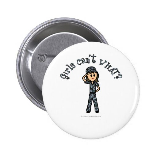 Light Navy Girl Buttons