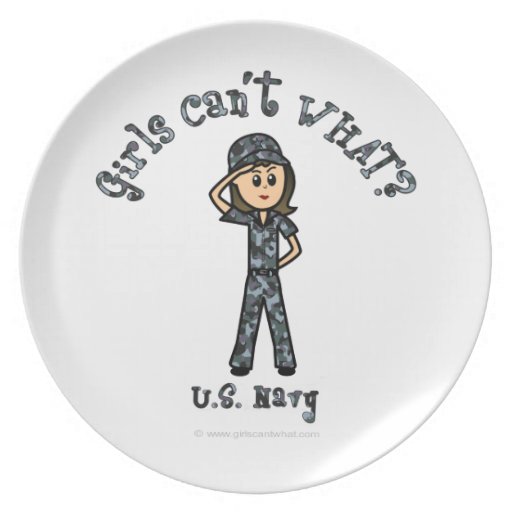 Light Navy USA Plate