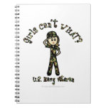 Light Navy Veteran Notebook