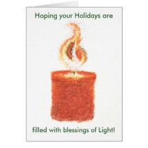 Light of Hope Psalm 27 Greeting Cards
