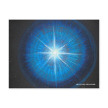 Light of Intuition affirmation Postcard