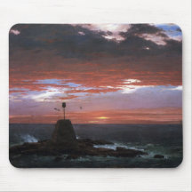 Light, of Mount Desert from Iceland by Church Mousepads