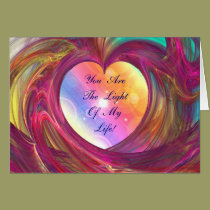Light Of My Life! cards