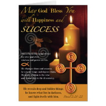 Light of the Lord Success Greeting Card
